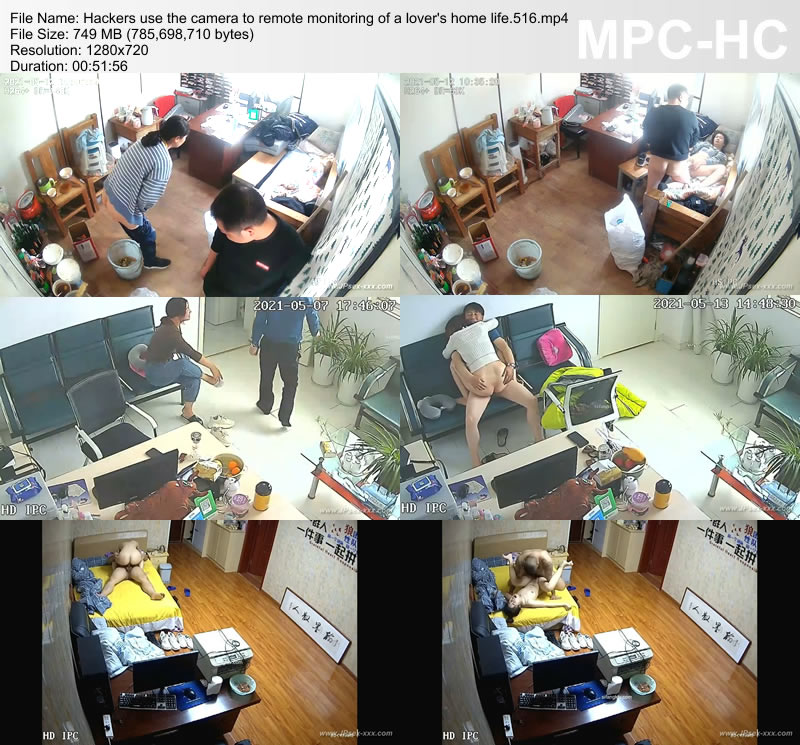 Hackers use the camera to remote monitoring of a lover's home life.516